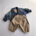 Jaqueta jeans infantil primavera e outono